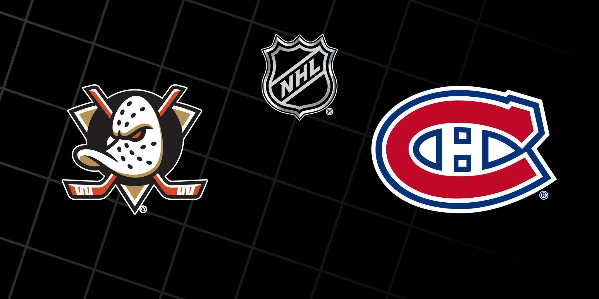 LNH - Ducks d'Anaheim c. Canadiens de Montréal — RDS 00:00