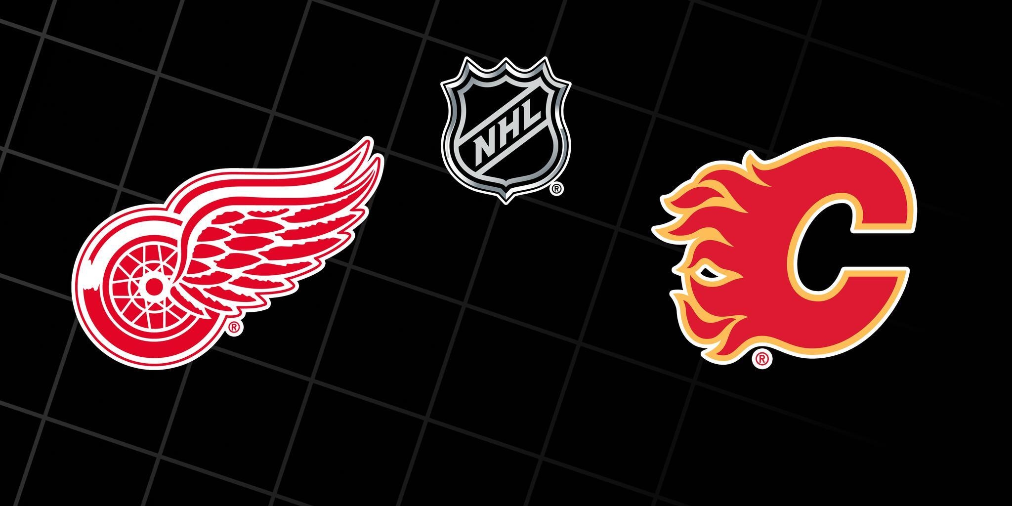 LNH - Red Wings de Détroit c. Flames de Calgary
