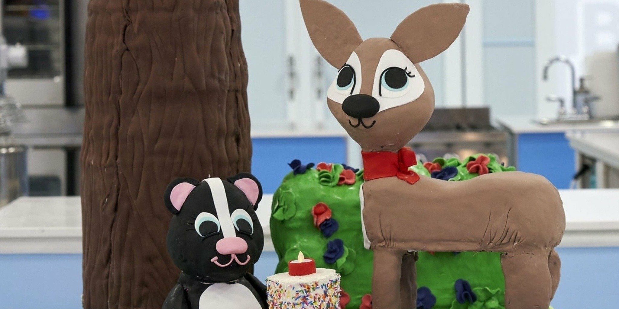 Le combat des gâteaux géants