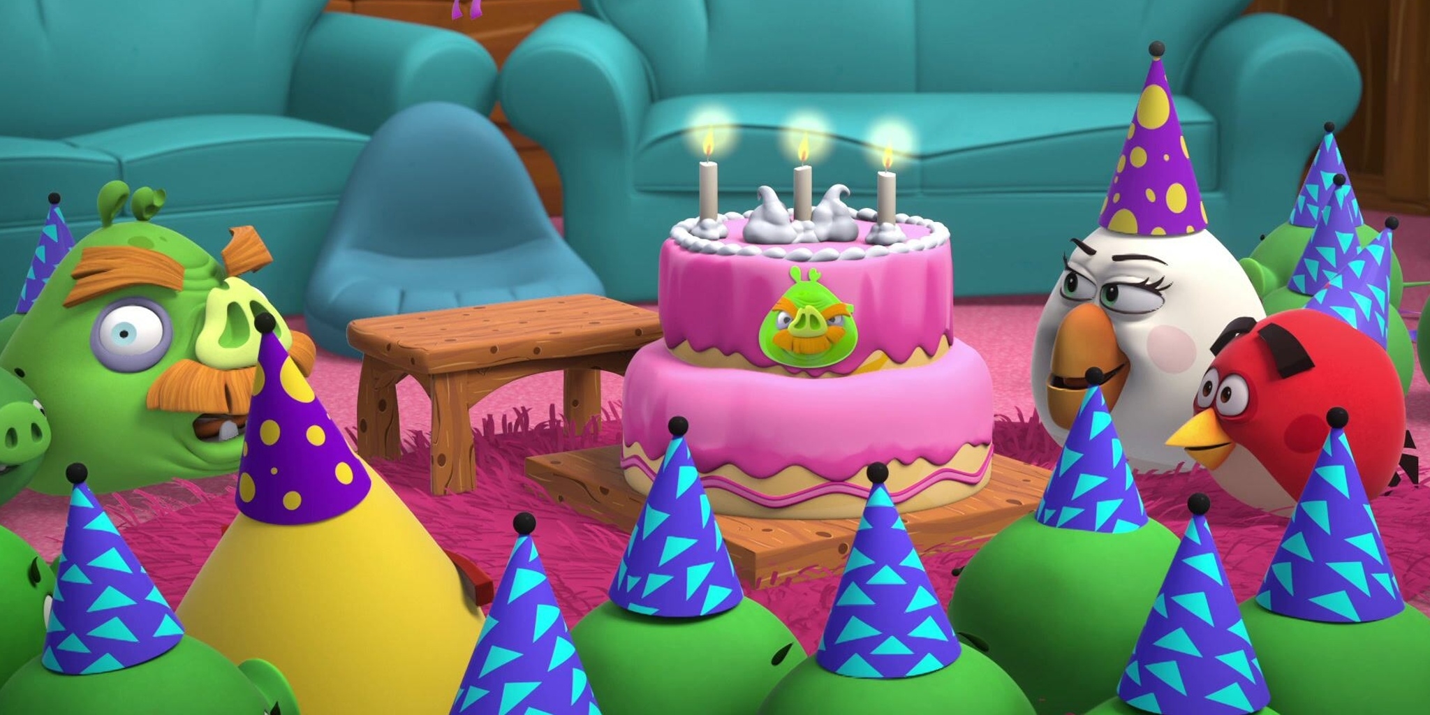 Les lance-pierres d'Angry Birds