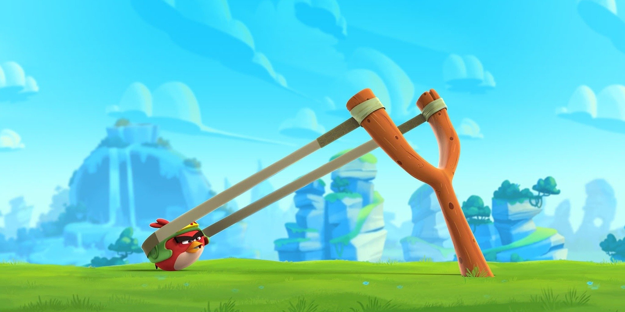 Les lance-pierres d'Angry Birds