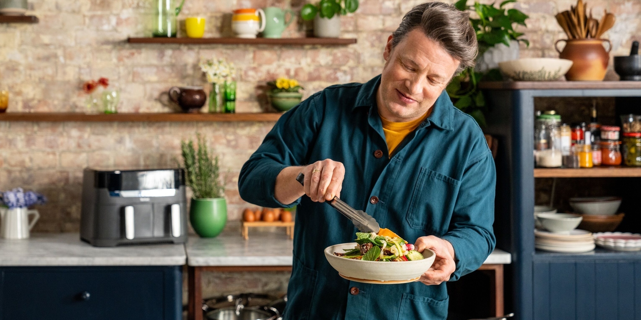 Jamie Oliver cuisine à l'airfryer