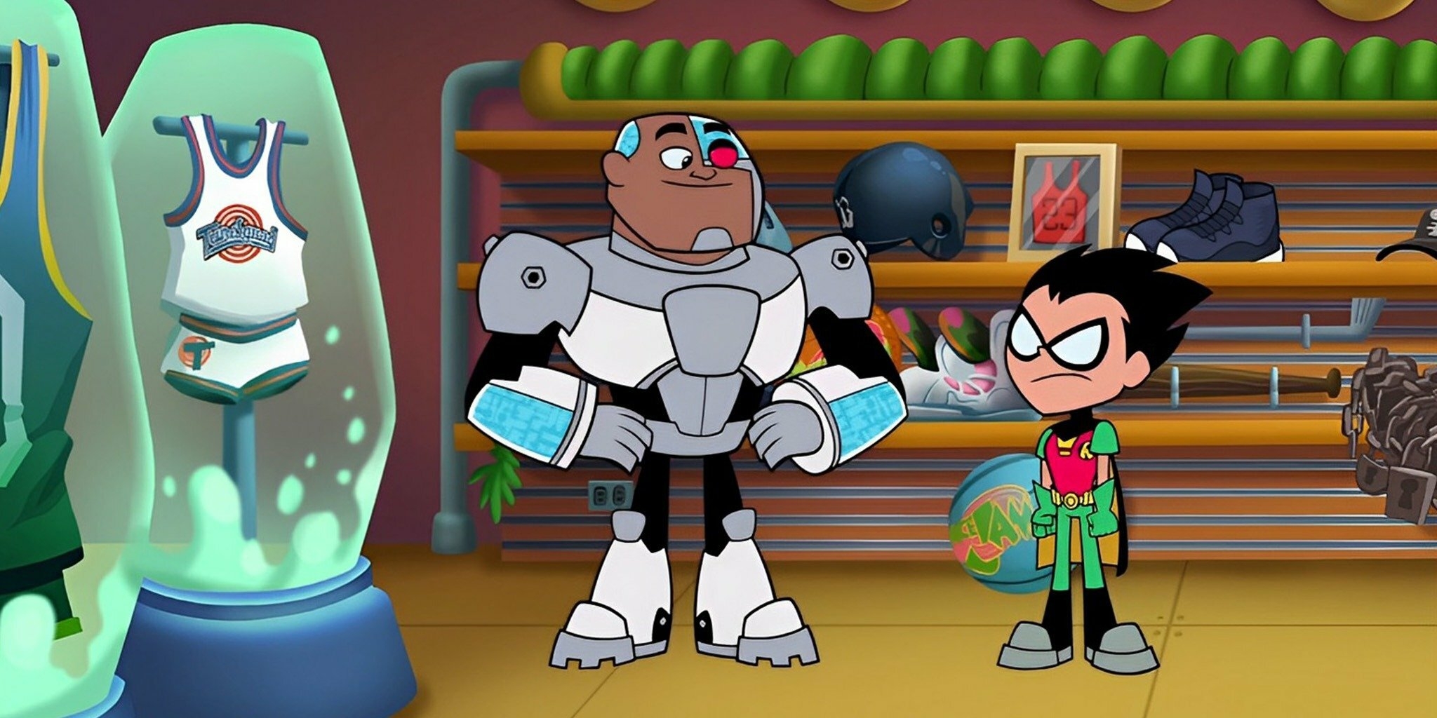 Teen Titans Go découvrent Space Jam